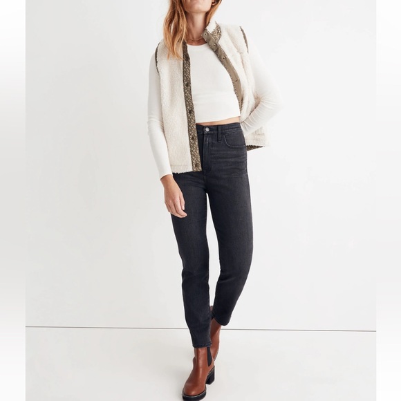 Madewell High Rise Slim Straight Jeans - Picture 12 of 13